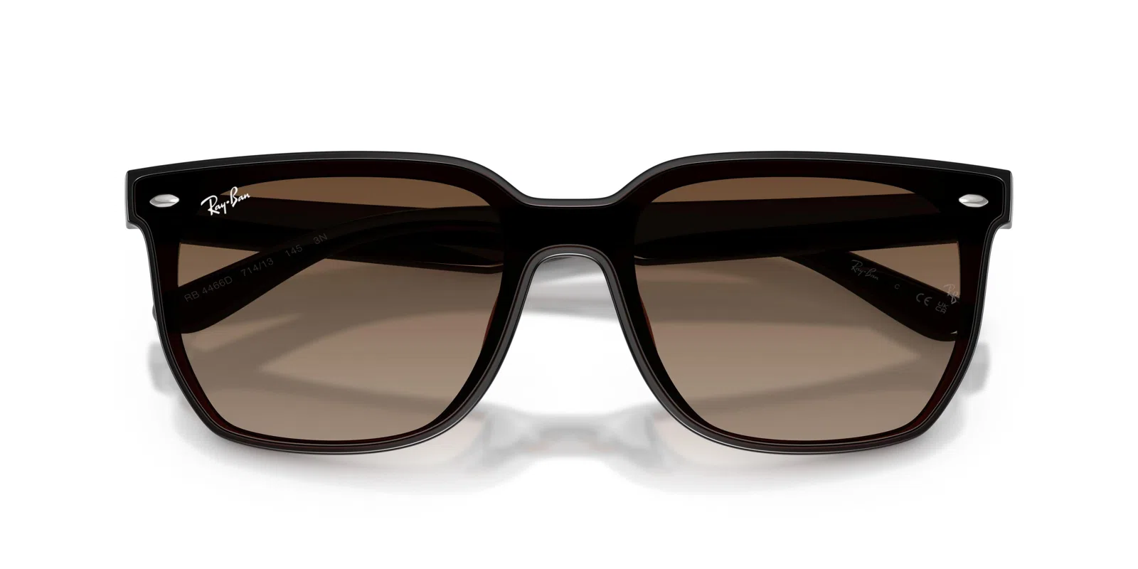 Ray-Ban 4466D Sunglasses - Transparent Grey - view 16